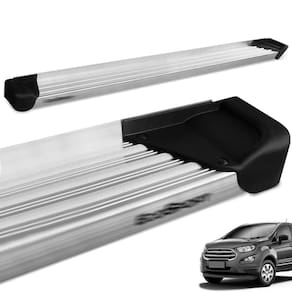 Estribo Lateral Ecosport 2013 a 2021 Aluminio Natural A3