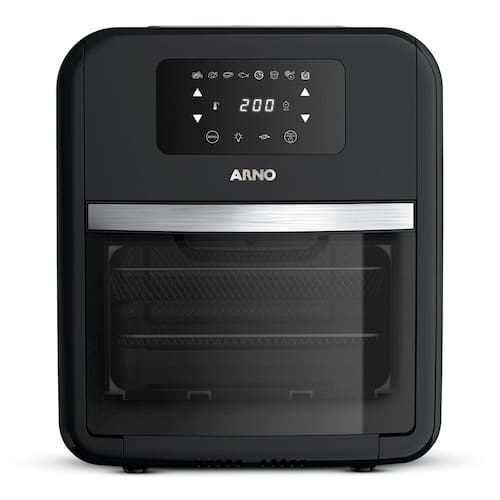 imagem-Airfry Oven e Grill Arno Expert 9 em 1 Digital 11L Preta UFE9 - 110V