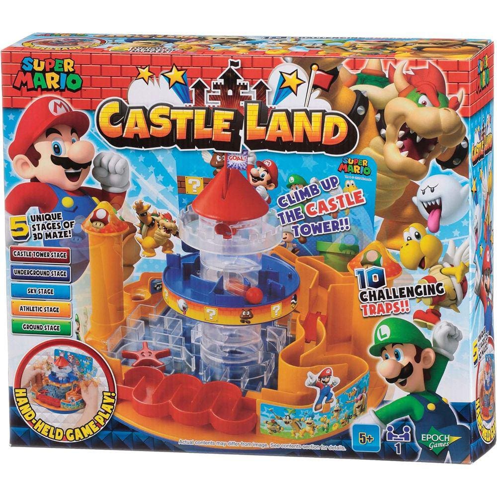 Super Mario Jogo Castle Land 7378 Epoch