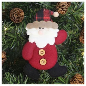 Enfeite árvore De Natal Pendente Papai Noel 14,5cm