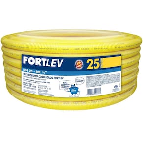 Eletroduto Corrugado 25mm X 50 Metros Fortlev