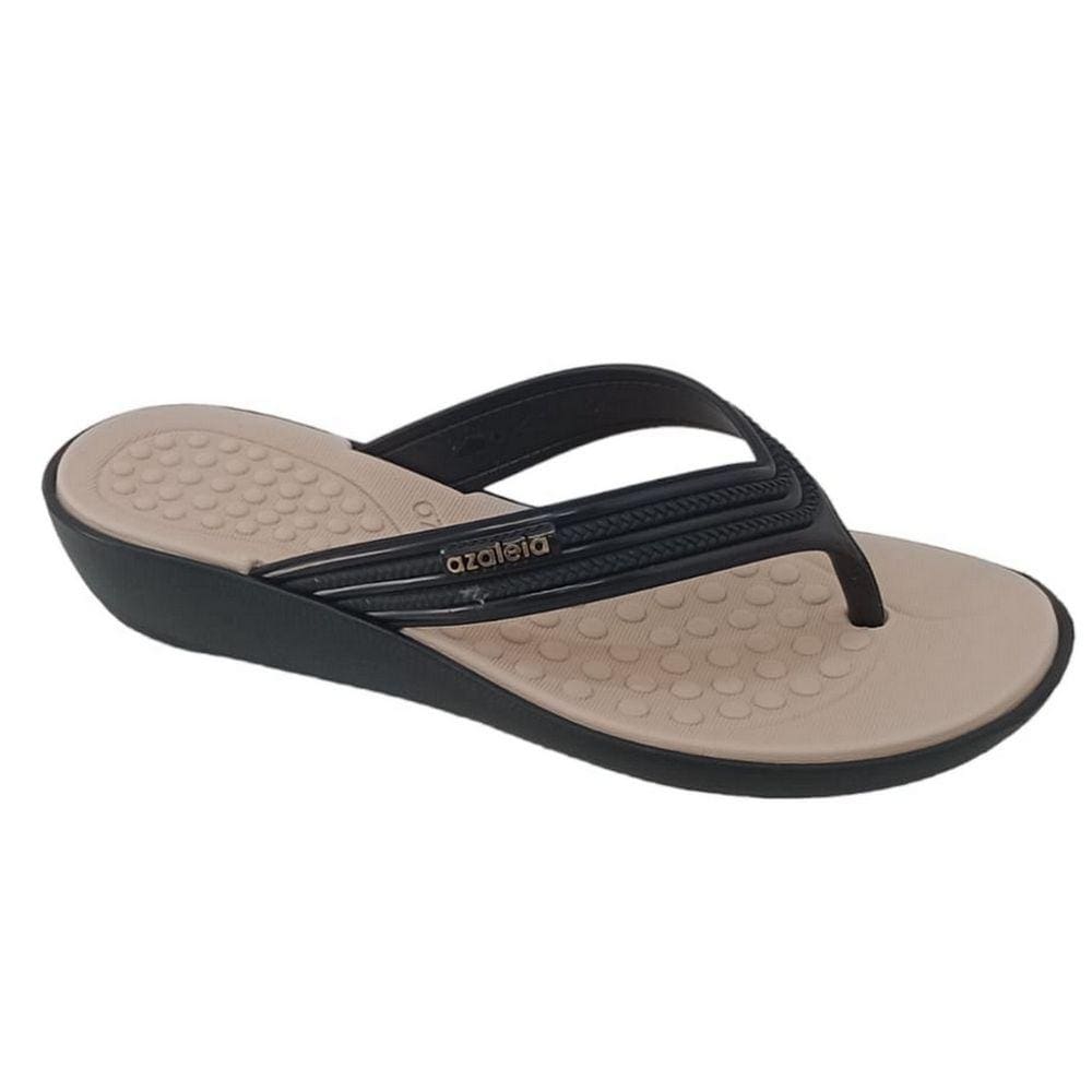 Chinelo Feminino Tamanco Anabela Azaleia 18867 Conforto