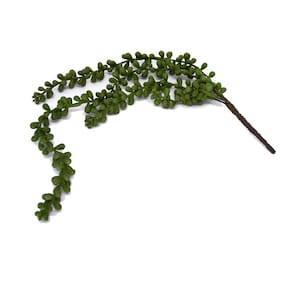 Folhagem Artificial Sedum Pendente para Jardim X4 Verde 48 cm F04 - D`Rossi