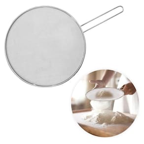 Tela Salvaguarda Antirrespingo Fritura Aço Inoxidável 29 Cm Ampla Culinária
