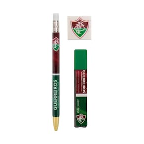 Jogo Com Lapiseira 2.0Mm Borracha E Grafites - Fluminense