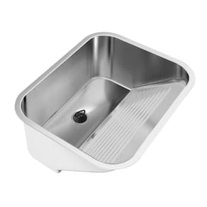 Tanque monobloco 55L INOX 304 Acetinado 635X530X250CM 10.04.20435 Embutir/Sobrepor