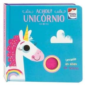 Esconde-Esconde Com Feltros: Achou! Unicórnio