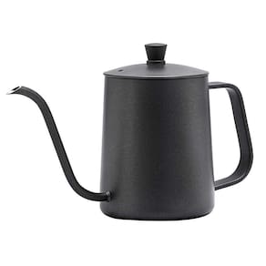 Chaleira De Aco Inox 600Ml Com Bico De Ganso - Black
