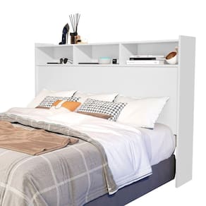 Cabeceira Para Cama Box Queen 158 Melissa Branco VJ Moveis