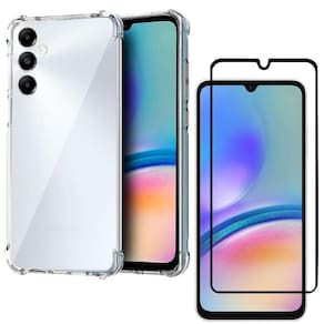 Capinha Anti Shock Para Samsung A05S + Película De Vidro 3D