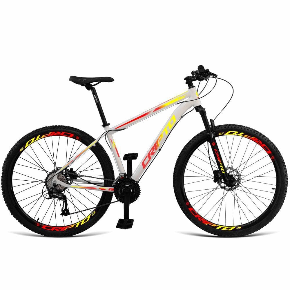 Bicicleta Aro 29 Cripto 24 Vel Freios Hidráulico c/Suspensão
