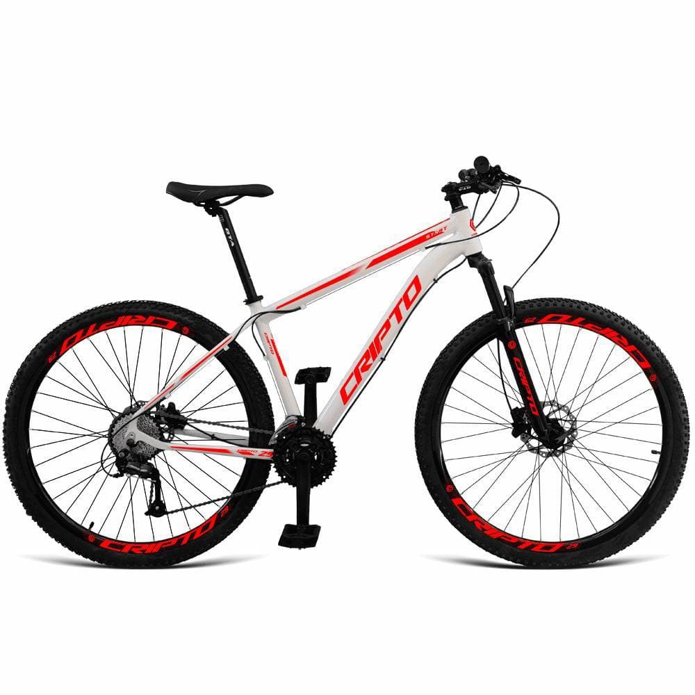 Bicicleta Aro 29 Cripto 27 Marchas Freio Hidráulico Trava/K7