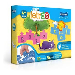 Jogo Educativo Junta Letras 003163 - Toyster