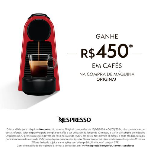 Cafeteira Nespresso Essenza Mini Branca