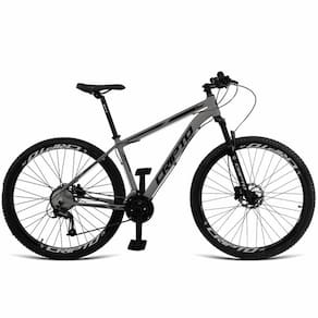 Bicicleta Aro 29 Cripto 27v Shimano Fr. Hidraulico Trava-k7 - Grafite-preto - 21" Grafite-preto