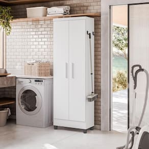 Armário Multiuso 02 Portas 879 Qmovi Branco