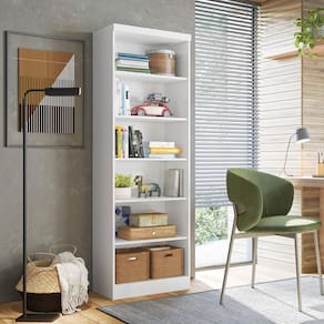 Estante Livreiro 1404 Qmovi Branco