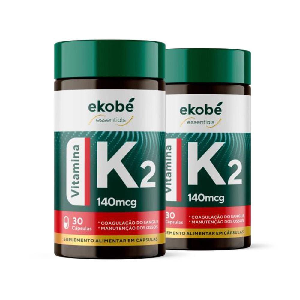 Suplmento K2 140mcg Vitamina 30 Cápsula Ekobé