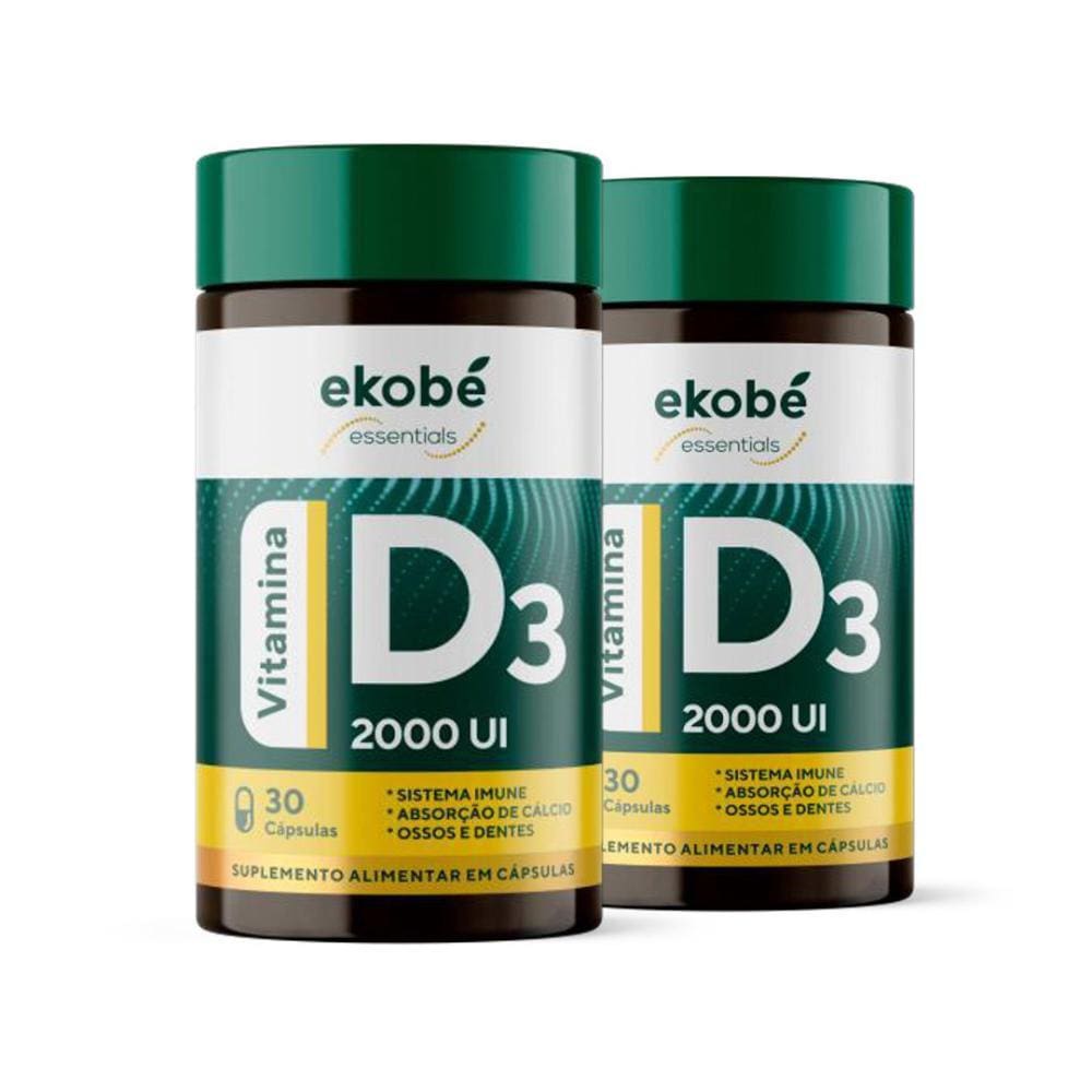Vitamina Imune D3 Suplemento 2000UI 30 Cápsulas