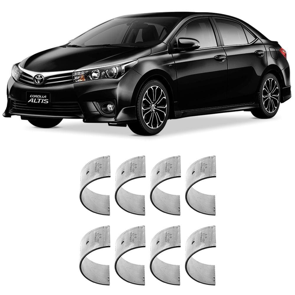 Bronzina Casquilho Biela STD Corolla 1.8 2ZR-FBE 2014 a 2024