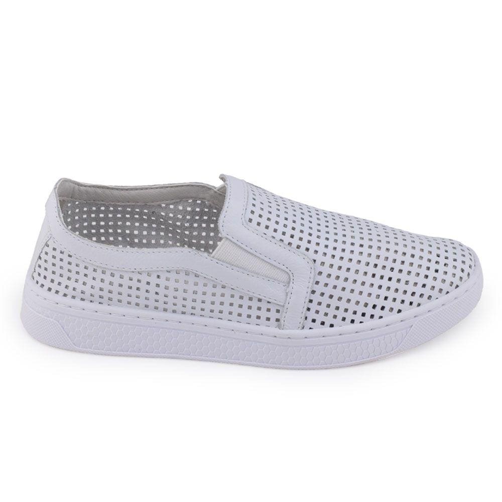 Sapatênis feminino Comfortflex walk 24-65302 slip on