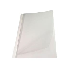 Capa Encadernação Térmica Frente Costa 90 Folhas A4 Branca