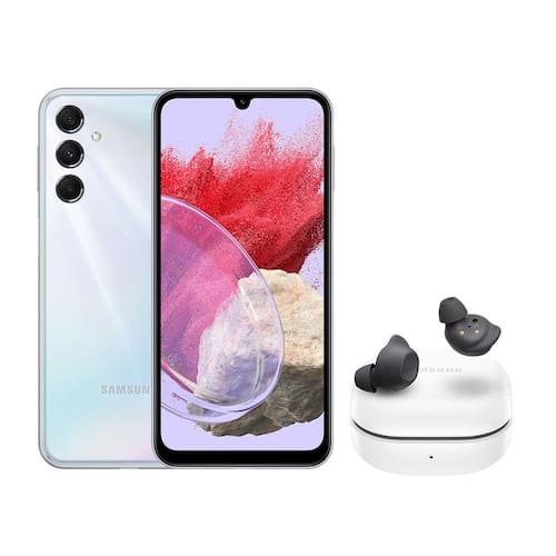 imagem-M34 5G (128GB) - Prata + Galaxy Buds FE - Grafite