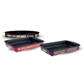 Conjunto com 3 Formas Viva Rochedo Sabores