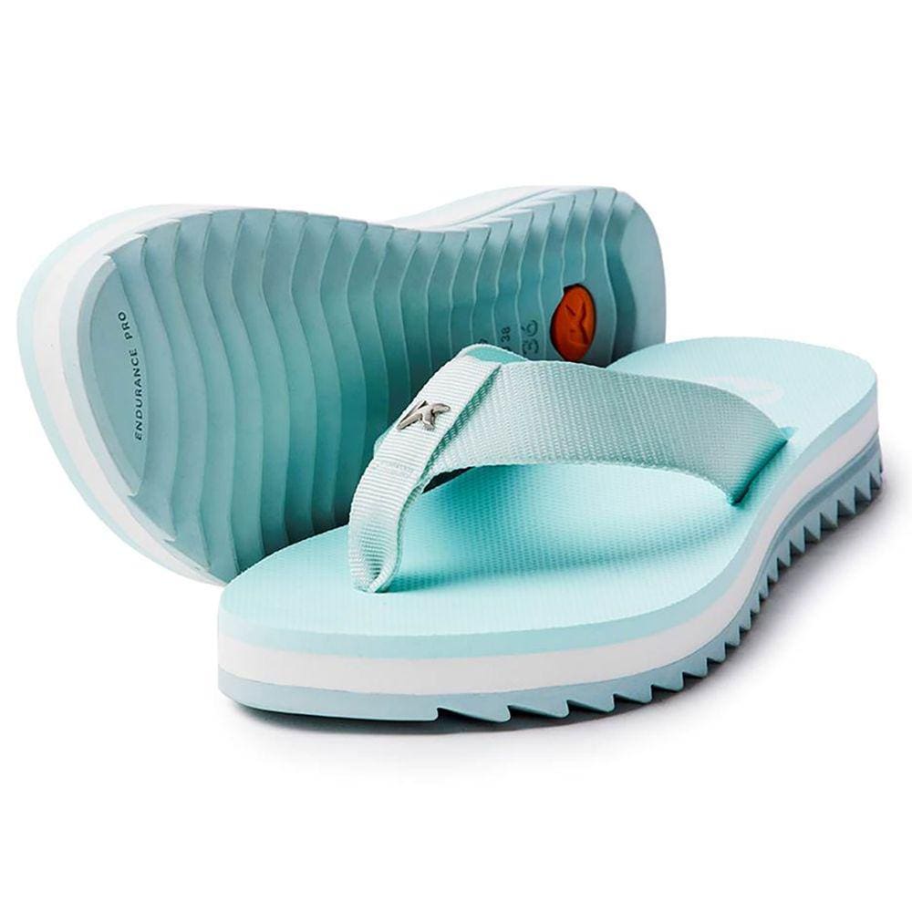 Chinelo Kenner Kyra Essence Pro Flatform Feminino - Azul Claro