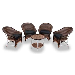 Conjunto De Poltronas Alumínio 4 Poltronas + 1 Mesa Centro