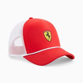 Boné Puma Scuderia Ferrari Race Trucker Cap Vermelho