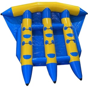 Barco Banana Voador Inflavel Bote Gigante 6 Pessoas Praia La