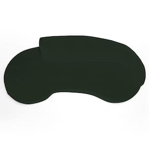 Sofá Living 3 Lugares 230cm Braço Direito Mozart D06 Veludo Verde - Mpozenato