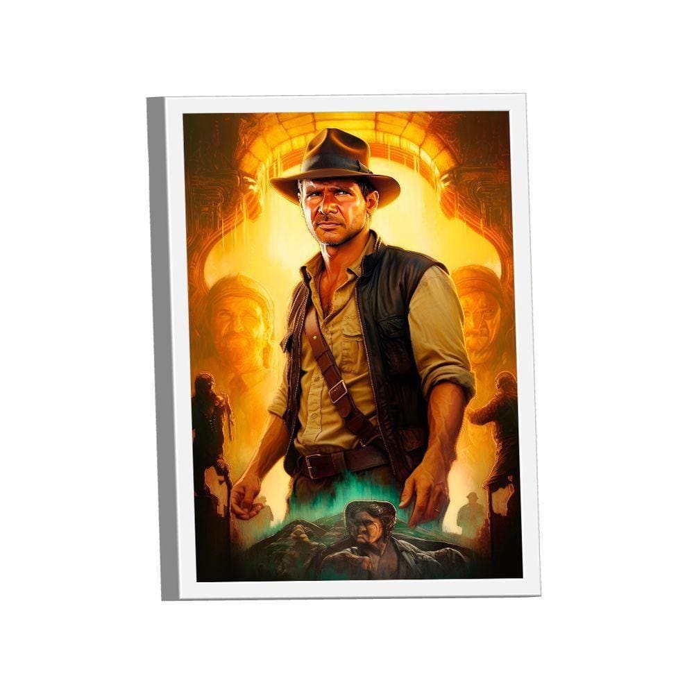 Quadro Indiana Jones Br Artes