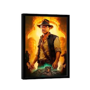 Quadro Indiana Jones Br Artes