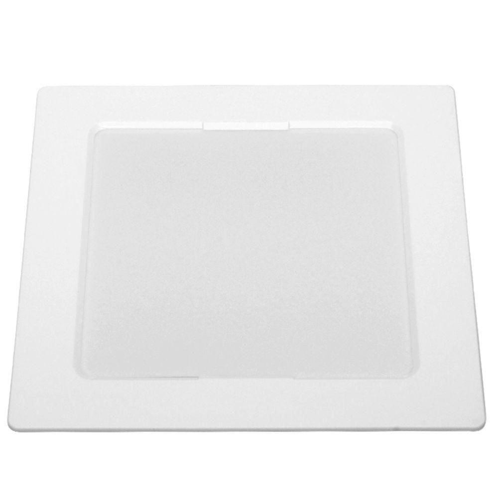 Painel Com Placa De Led Taschibra 24w Lys Quadrado Embutir Bivolt 4000k Luz Neutra