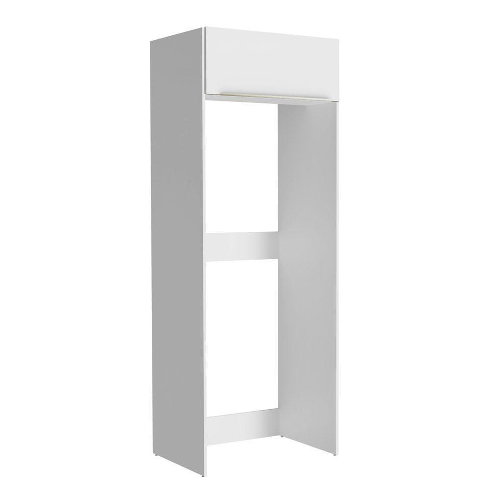 Porta-geladeira 1 Porta Basculante Branco/Branco Veludo