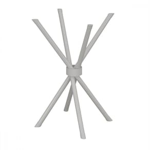 Base De Aço Para Mesa De 75x75 Ipanema Liso Branco Teixeira Branco
