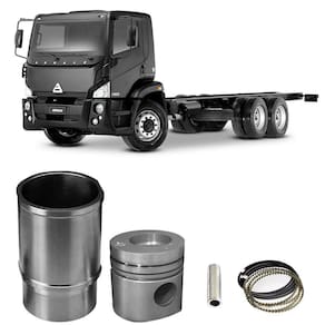 Kit Motor Camisa Pistão Anel Agrale MA 14000 Maxxforce 4.8H