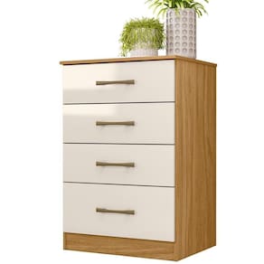 oda 4 Gavetas Ms9130 Freijo Off White Moval Freijo Off White