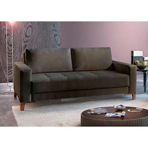 Sofá Fixo Orion 2 Lugares Luxo 160cm Castellar Móbile Chumbo