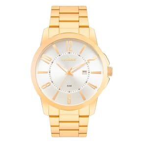 Relógio Condor Masculino Ref: Co2115mxb/4k Casual Dourado