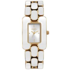 Relógio Euro Feminino Ref: Eu2035ywl/4b Bracelete Retangular Dourado