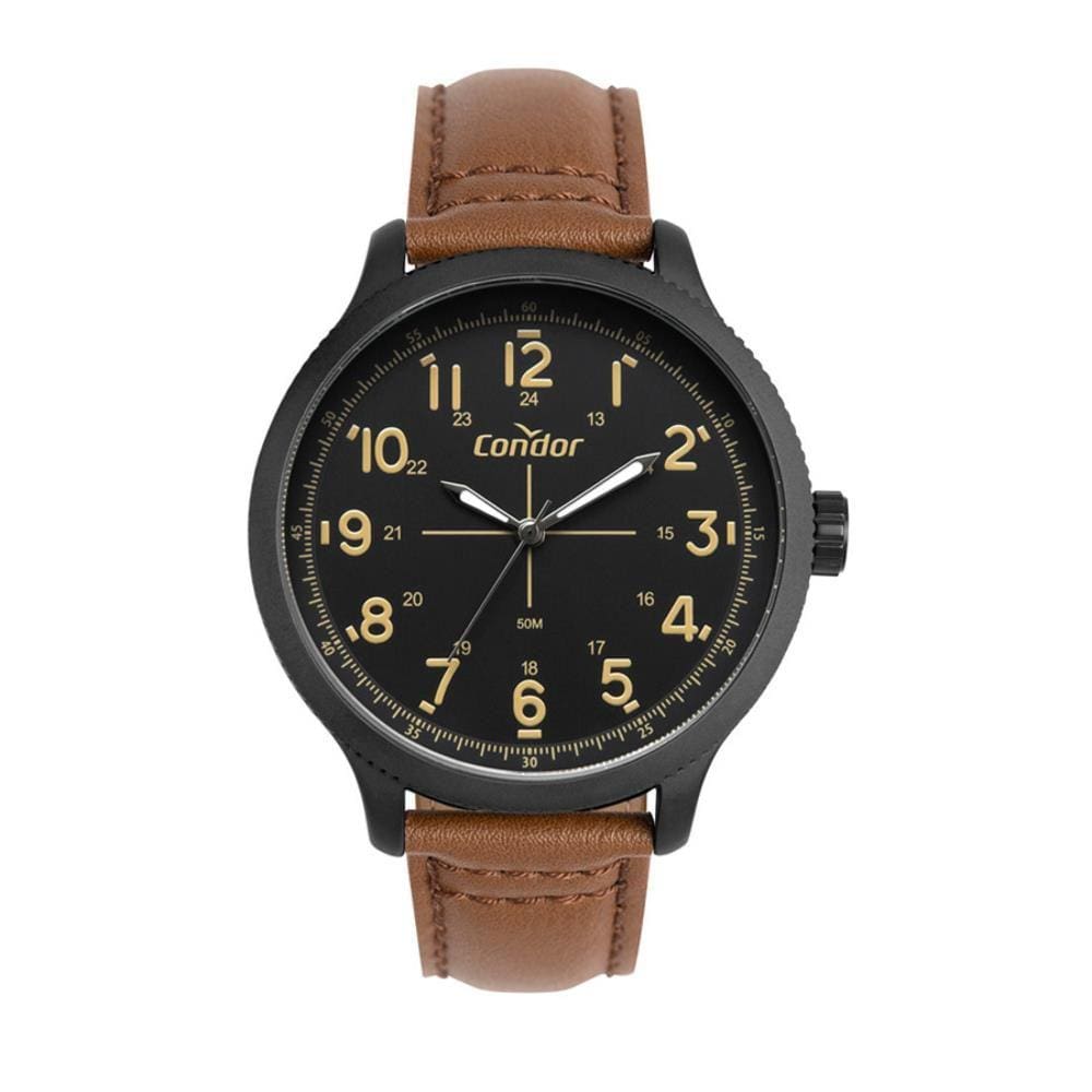 Relógio Condor Masculino Ref: Co2035nef/3m Casual Black