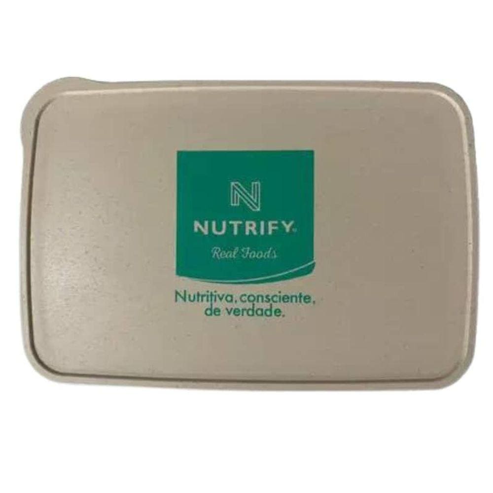 Marmita Fibra de Bambu (c/ Talheres) Nutrify