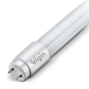 Lâmpada Elgin Tubular Led T8 20W 120cm G13 Bivolt 6500K Luz Fria