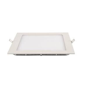 Painel De Led Quadrado Embutir 12w Bivolt Blumenau 4100k Luz Neutra