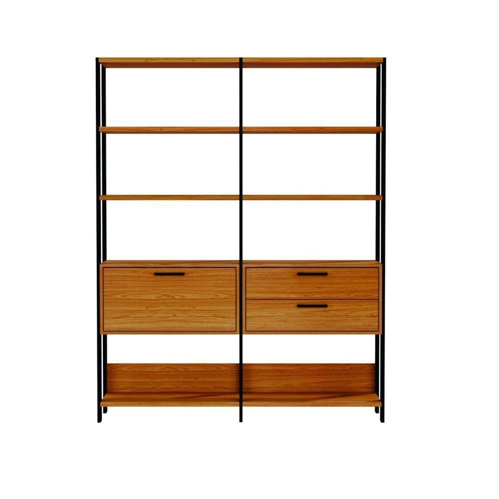 Estante 1 Porta 2 Gavetas MDF E92 Pradel