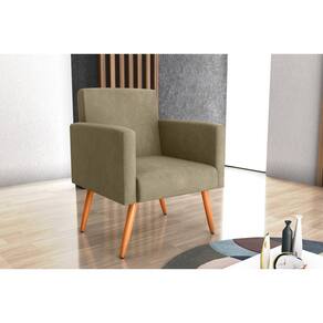 Poltrona Decorativa Dallas Turkey Cappuccino F440 - Matrix