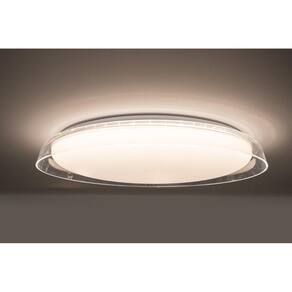 Plafon Miska d43cm a8cm 1xled 24w 3000k 1400lm Transparente